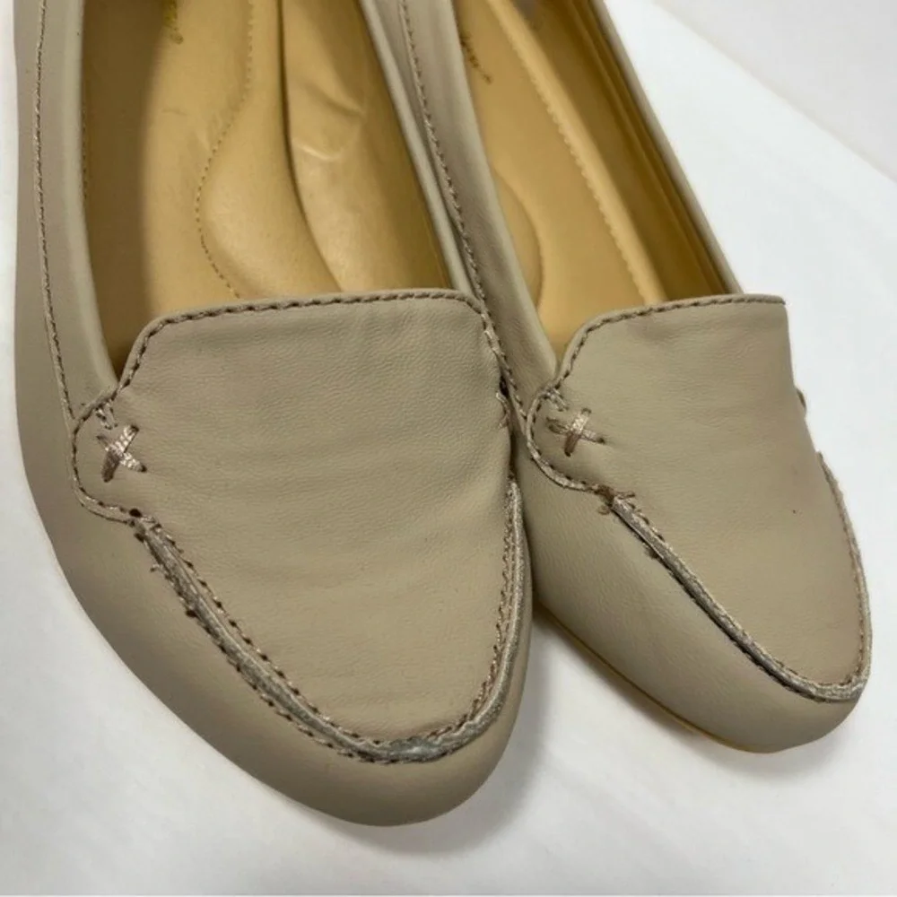 ComfortView‎ Leather Wedges Slip On Shoes size 9.5W